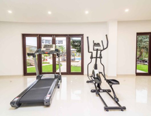 Gym facilities at Park Regis Goa